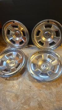 Image 8 of 240z Series 1 "D" Hubcaps - set of 4 - REPRODUCTION 