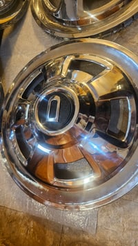 Image 6 of 240z Series 1 "D" Hubcaps - set of 4 - REPRODUCTION 