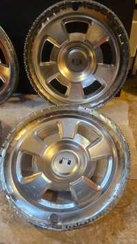 Image 9 of 240z Series 1 "D" Hubcaps - set of 4 - REPRODUCTION 