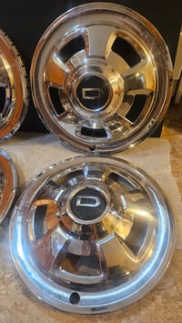 Image 3 of 240z Series 1 "D" Hubcaps - set of 4 - REPRODUCTION 