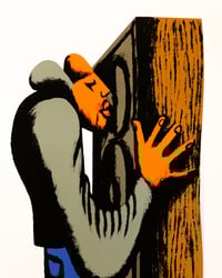 Speaker Kiss Screenprint 