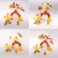 Image 3 of Blaziken Evolution Figure set