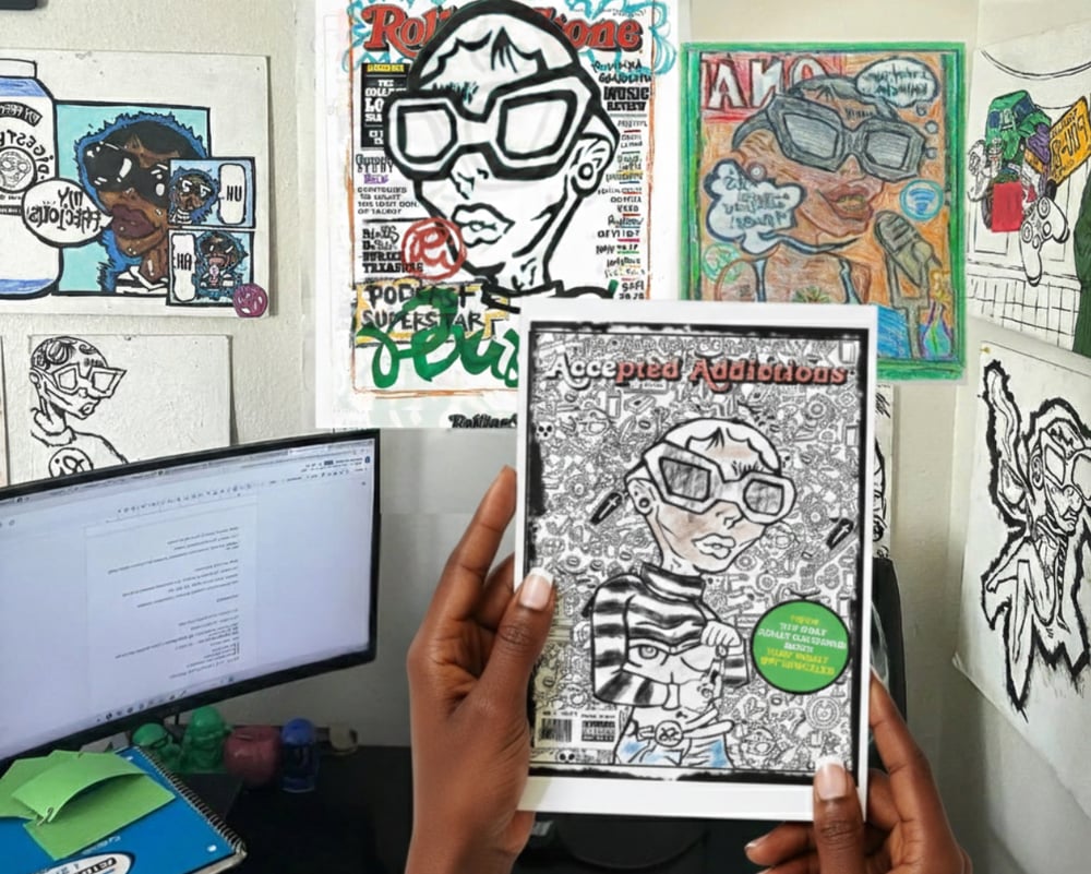 Image of Accepted Addictions: Coloring Book Vol. 1