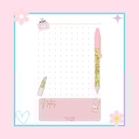 Image 2 of Rose and Gold Notepad 