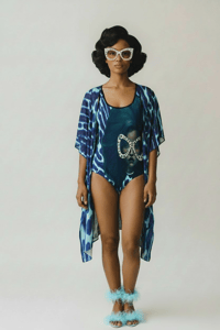 Image 1 of SUMTHIN BLUE SWIM