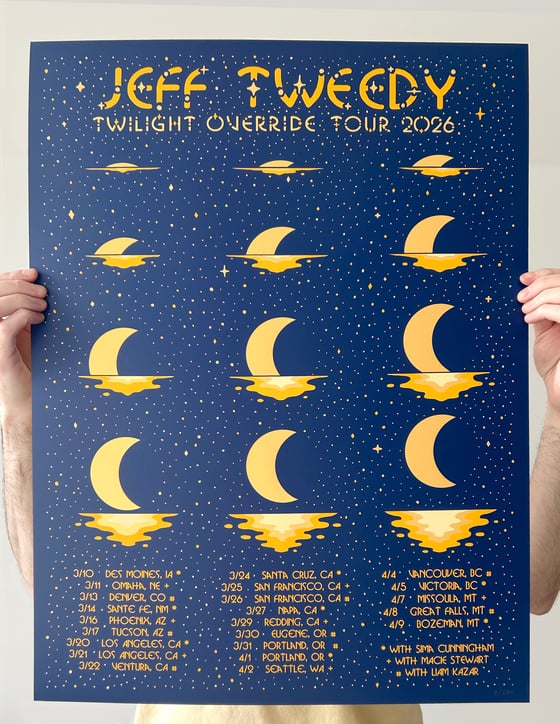 Image of "Jeff Tweedy" 2026 Tour Poster