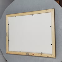 Image 9 of Embossed Wood Picture Frame, 8x10 Image Size Double Matted, #979