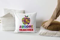 Image 22 of Autism Awareness Throw Pillows