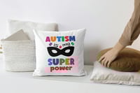 Image 2 of Autism Awareness Throw Pillows
