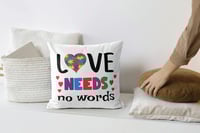 Image 14 of Autism Awareness Throw Pillows