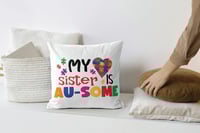 Image 20 of Autism Awareness Throw Pillows