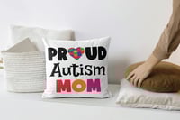 Image 16 of Autism Awareness Throw Pillows