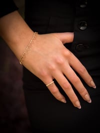 Image 3 of Bague Carrée 2mm - Square Ring 2mm 