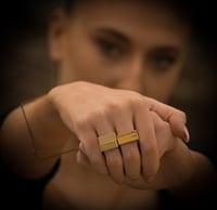 Image 6 of Bague Carrée 2mm - Square Ring 2mm 