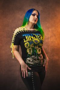 Image 2 of Small Jinjer Lace Up Tee