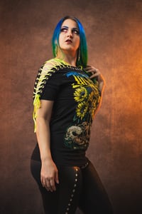 Image 4 of Small Jinjer Lace Up Tee