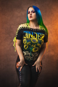 Image 5 of Small Jinjer Lace Up Tee