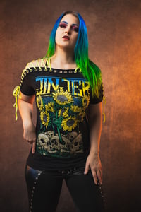 Image 6 of Small Jinjer Lace Up Tee