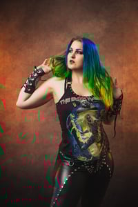 Image 4 of S/M The Iron Maidens Halter Top