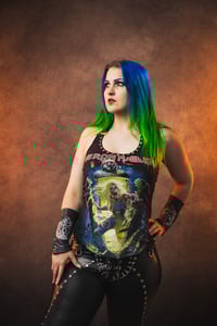 Image 3 of S/M The Iron Maidens Halter Top