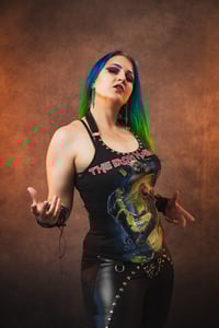 Image 7 of S/M The Iron Maidens Halter Top