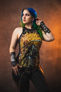 Image 1 of S/M Cattle Decapitation Tank Top