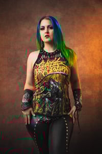 Image 2 of S/M Cattle Decapitation Tank Top