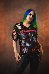 Image 2 of Large Terrifier Slashed Tee