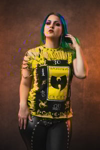 Image 6 of Small Wu-Tang Clan Tie Dye Slashed Tee
