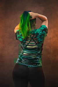 Image 3 of Small Bullet For My Valentine Tie Dye Slashed Tee