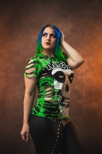 Image 7 of Small Misfits Tie Dye Slashed Tee