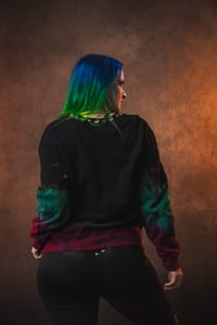 Image 3 of XL Rolling Stones Tie Dye Sweater