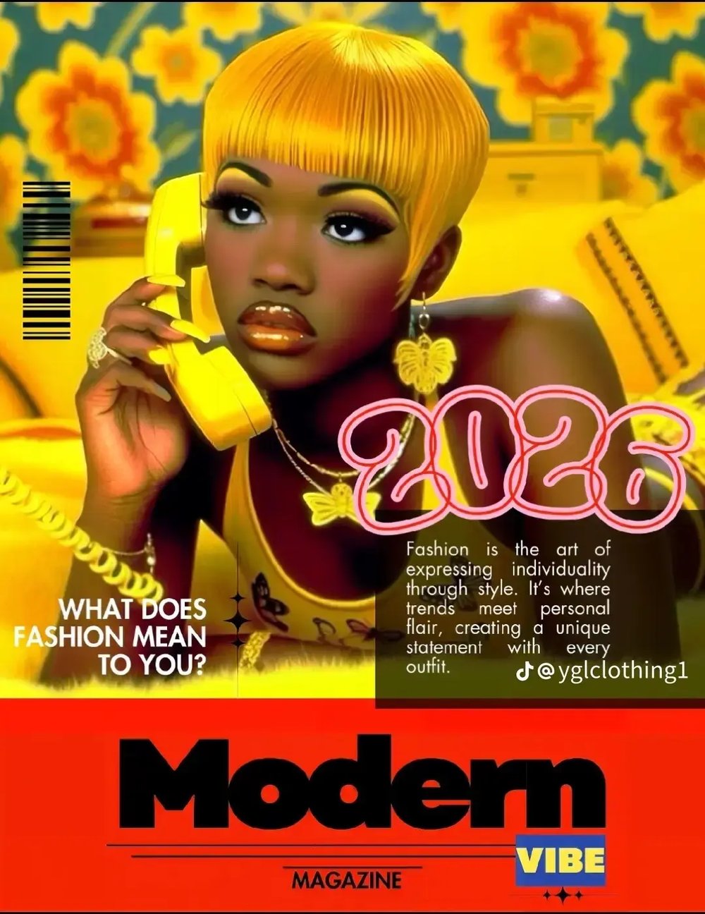 Image of Modern Vibe Magazine Cover Issue 003