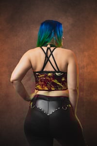 Image 4 of XS/S Iron Maiden Crop Top