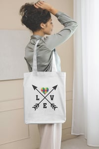 Image 1 of Autism Awareness Tote Bags