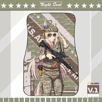 Image 2 of U.S ARMY  x Oguri Cap / Car Mats