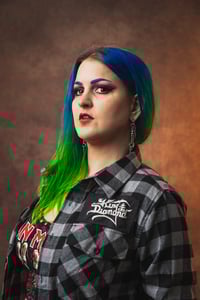 Image 3 of Small King Diamond Flannel