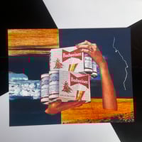 Image 1 of “Bud Lightning” Print