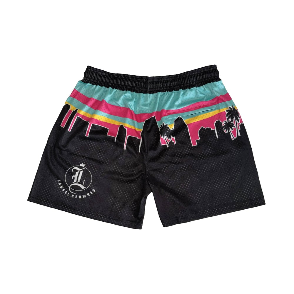 Image of "SAN DIEGONIA" Mesh Shorts (City Connect)