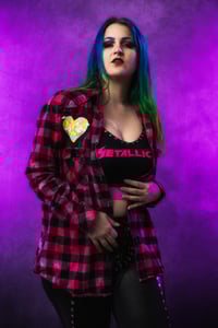 Image 2 of XL (women's fit) Thy Art Is Murder Flannel