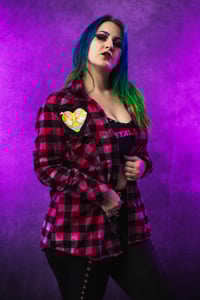 Image 5 of XL (women's fit) Thy Art Is Murder Flannel