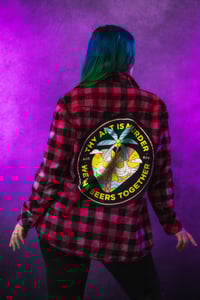 Image 1 of XL (women's fit) Thy Art Is Murder Flannel