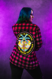 Image 3 of XL (women's fit) Thy Art Is Murder Flannel