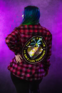 Image 9 of XL (women's fit) Thy Art Is Murder Flannel