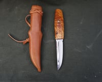 Image 4 of Puukko N690 leather sheath