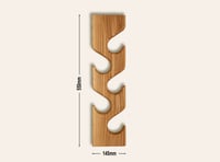 Image 5 of Vertical Space Saving Coat Rack