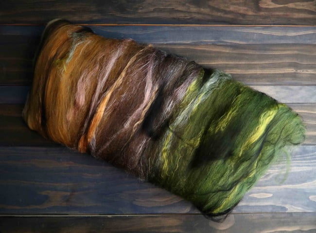 Parker Vacumatic Luxury Art Batt #5 - Correidale, Merino, and Silk