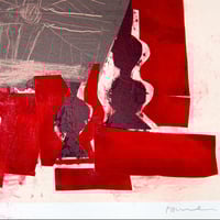 Image 4 of Florence B Hutchings - 'Side By Side' (Red and Brown 1/1)