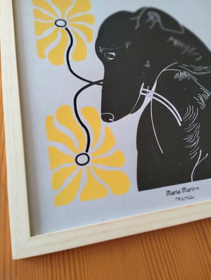 Serigrafia Nina doppio colore