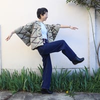 Image 4 of   " Shiboli Hishi Kasané "　絞り 菱重ね　　 